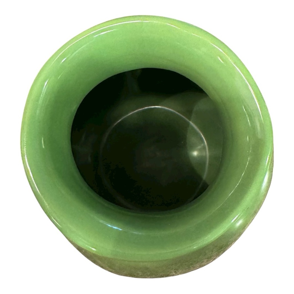 Green Ceramic Vase by Rae Dunn - Picture 5 of 7